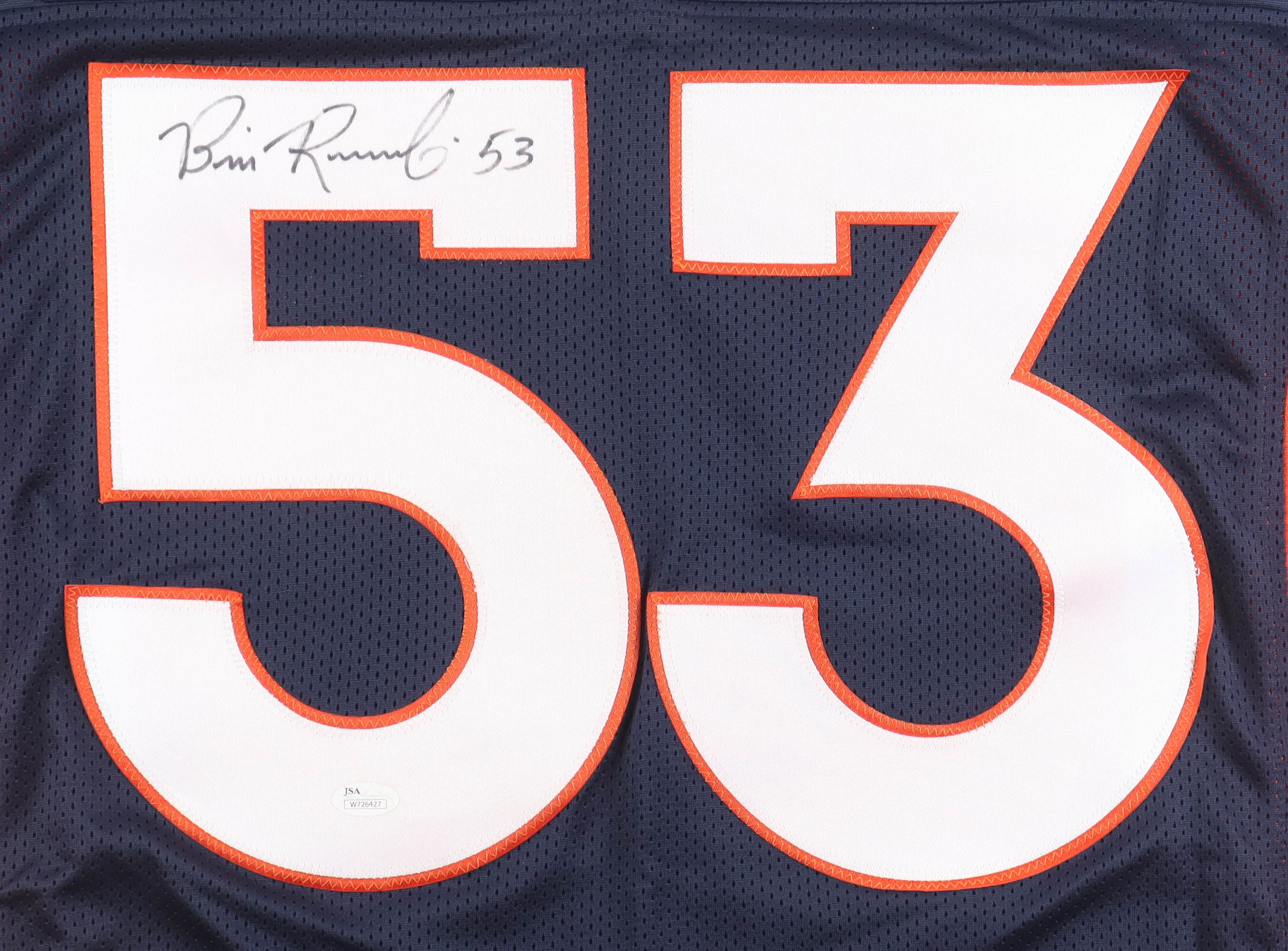 Bill Romanowski Signed Jersey (JSA) at PristineAuction.com Bill Romanowski Signed Jersey (JSA) at PristineAuction.com