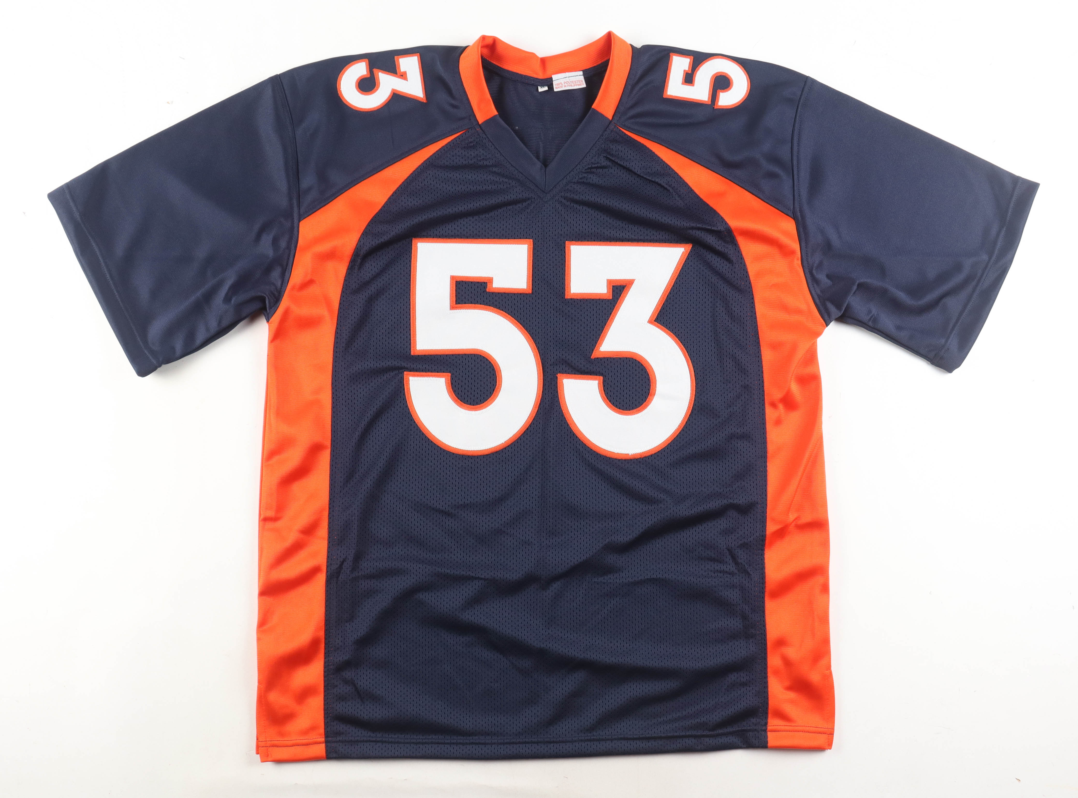 Bill Romanowski Signed Jersey (JSA) at PristineAuction.com Bill Romanowski Signed Jersey (JSA) at PristineAuction.com