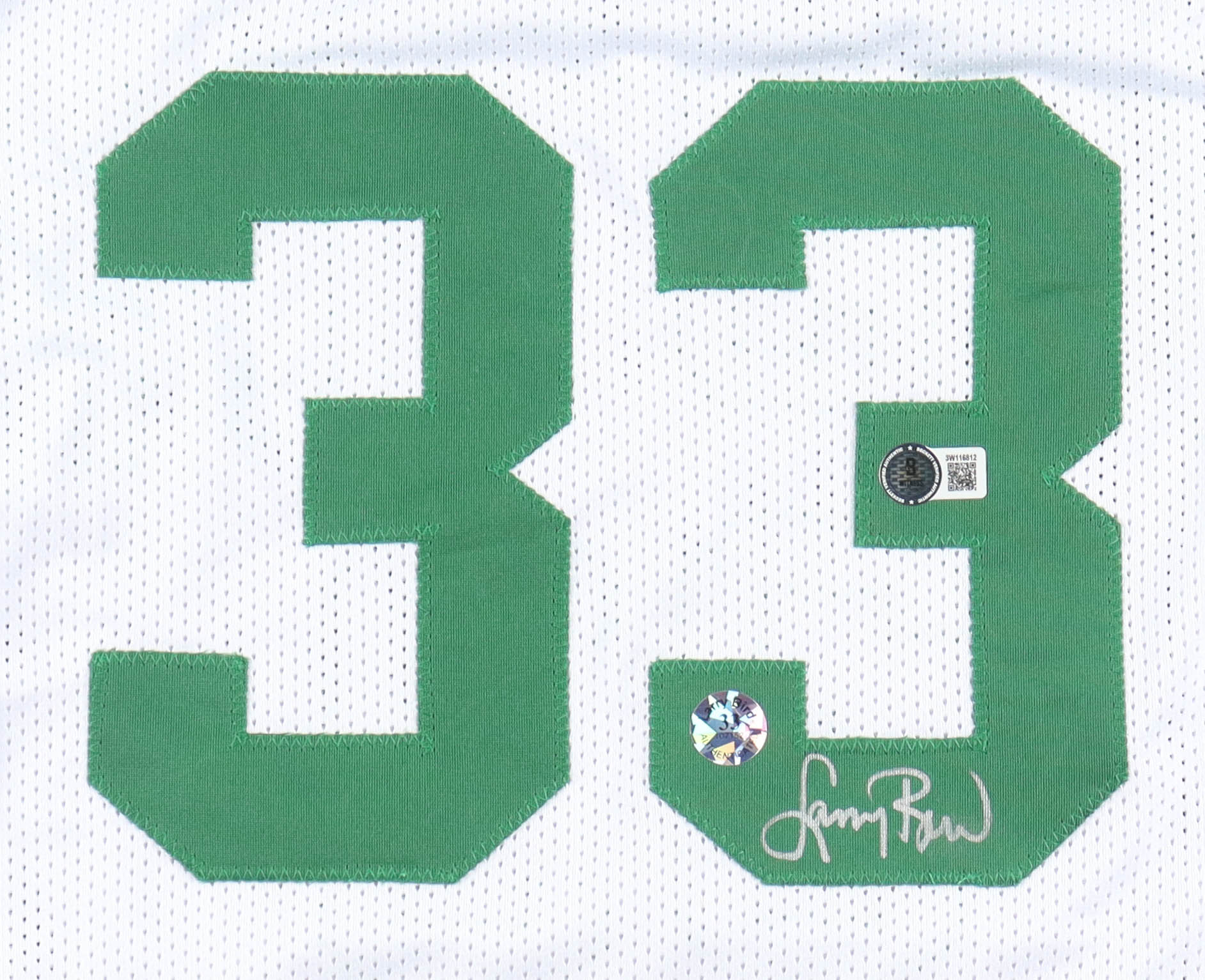 Larry Bird Signed Career Highlight Stat Jersey (Beckett & Bird) at PristineAuction.com Larry Bird Signed Career Highlight Stat Jersey (Beckett & Bird) at PristineAuction.com