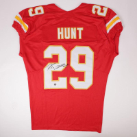 Kareem Hunt Signed Jersey (Beckett) at PristineAuction.com