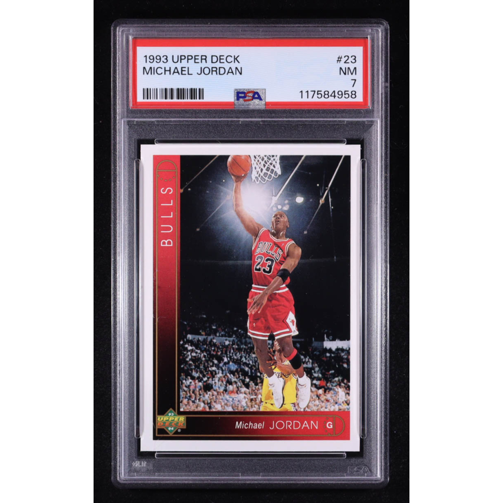 Michael Jordan 1993-94 Upper Deck #23 (PSA 7) at PristineAuction.com