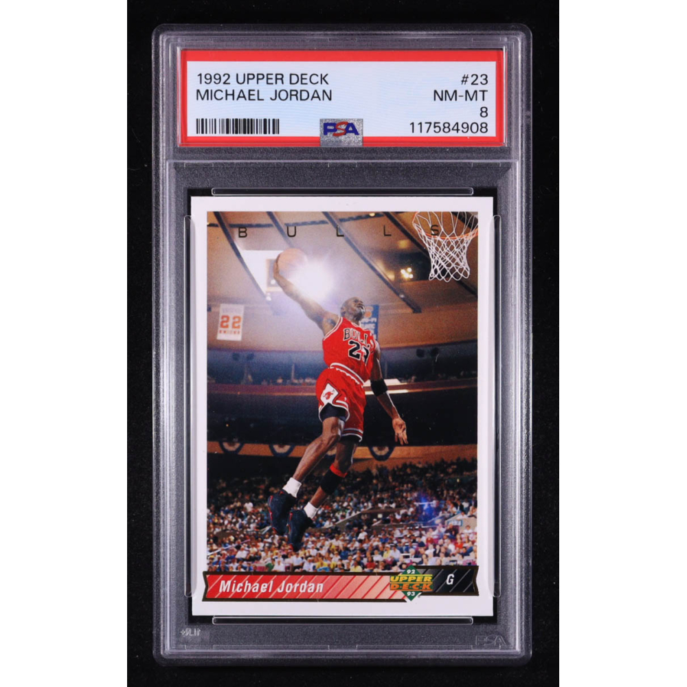 Michael Jordan 1992-93 Upper Deck #23 (PSA 8) at PristineAuction.com