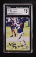 Justin Jefferson 2020 Panini Luminance #217 RC / CHRONICLES (CGC 10) at PristineAuction.com