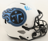 Vince Young Signed Titans Full-Size Authentic On-Field Lunar Eclipse Alternate Speed Helmet (PSA) at PristineAuction.com