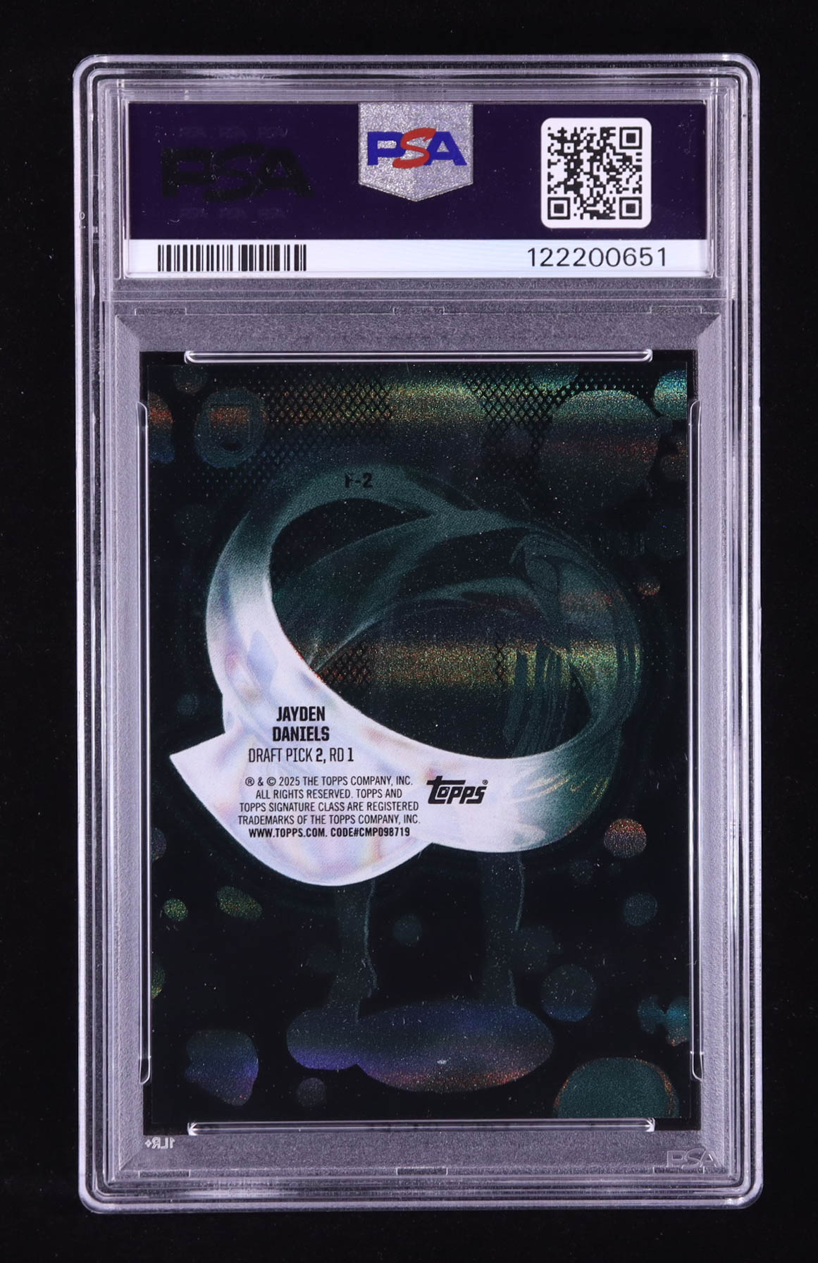 Jayden Daniels 2024 Topps Signature Class Fluidity Green #F-2 #068/150 RC (PSA 10) at PristineAuction.com Jayden Daniels 2024 Topps Signature Class Fluidity Green #F-2 #068/150 RC (PSA 10) at PristineAuction.com