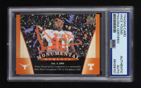 Vince Young Signed 2011 Upper Deck Texas MM #95 (PSA) at PristineAuction.com