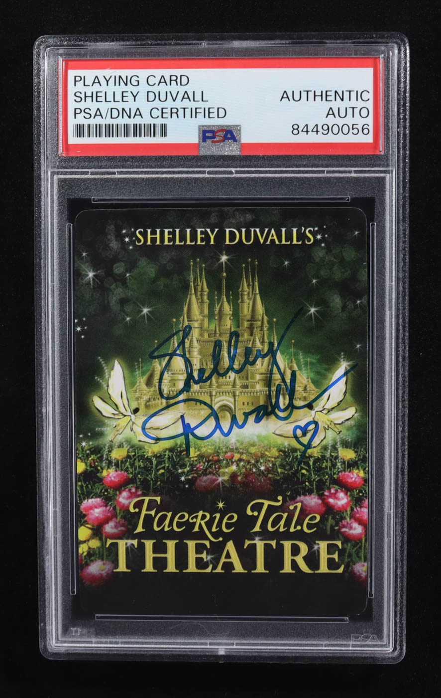 Shelley Duvall Signed "Faerie Tale Theatre" Jack Of Hearts Trading Card (PSA) at PristineAuction.com Shelley Duvall Signed "Faerie Tale Theatre" Jack Of Hearts Trading Card (PSA) at PristineAuction.com