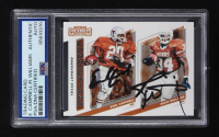 Earl Campbell & Ricky Williams Signed 2019 Panini Contenders Draft Picks Collegiate Connections #19 (PSA | Auto Grade PSA Authentic) at PristineAuction.com