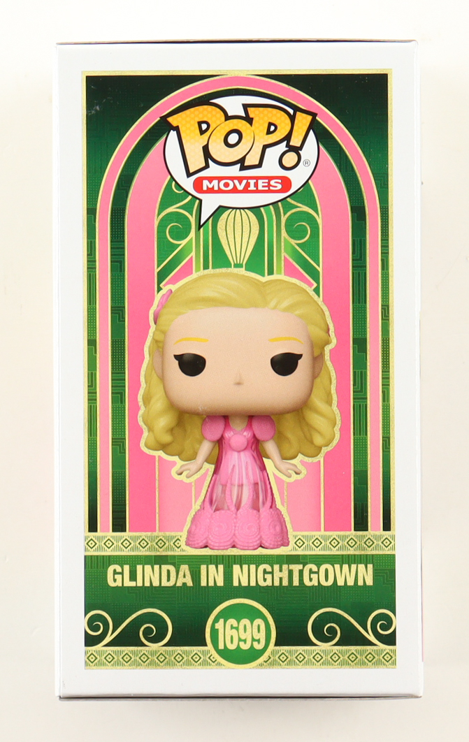 Ariana Grande Signed "Wicked" #1699 Glinda in Nightgown Funko Pop! Vinyl Figure (JSA) at PristineAuction.com Ariana Grande Signed "Wicked" #1699 Glinda in Nightgown Funko Pop! Vinyl Figure (JSA) at PristineAuction.com