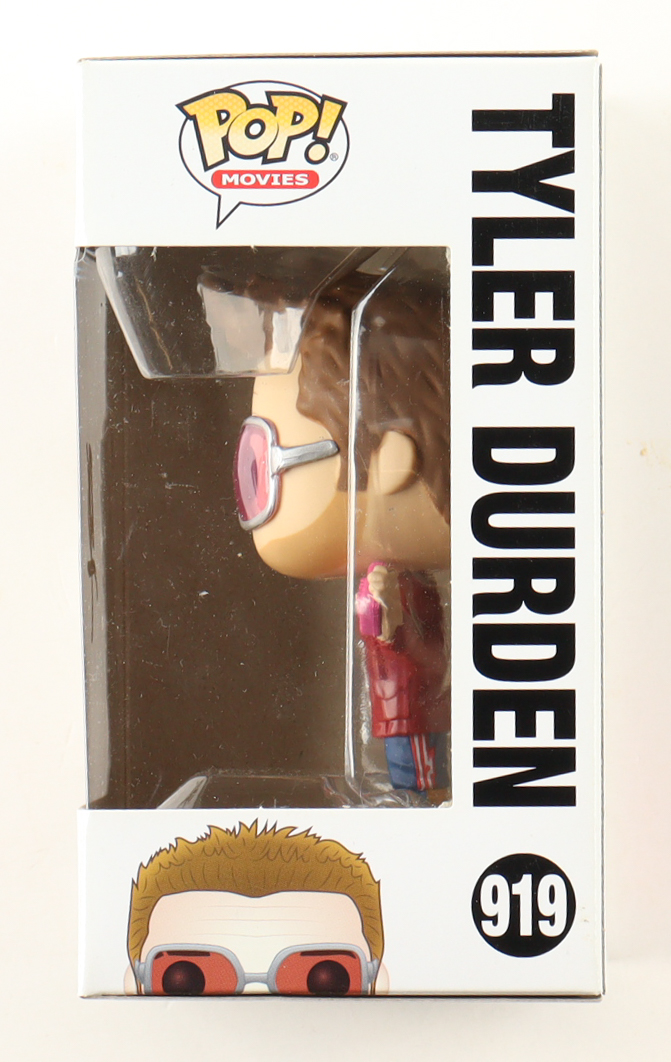 Brad Pitt Signed "Fight Club" #919 Tyler Durden Funko Pop! Vinyl Figure (ACOA) at PristineAuction.com Brad Pitt Signed "Fight Club" #919 Tyler Durden Funko Pop! Vinyl Figure (ACOA) at PristineAuction.com