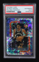 George Gervin Signed 1999-00 Upper Deck HoloGrFX HoloFame #HF4 (PSA) at PristineAuction.com