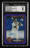 Colt Emerson 2024 Topps Pro Debut Autographs Purple Foil #PD168 #117/299 RC (CGC 8 | Auto Grade 9) at PristineAuction.com
