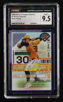 Paul Skenes 2024 Panini Prospect Edition Holo Purple #159 #7/99 RC (CGC 9.5) at PristineAuction.com