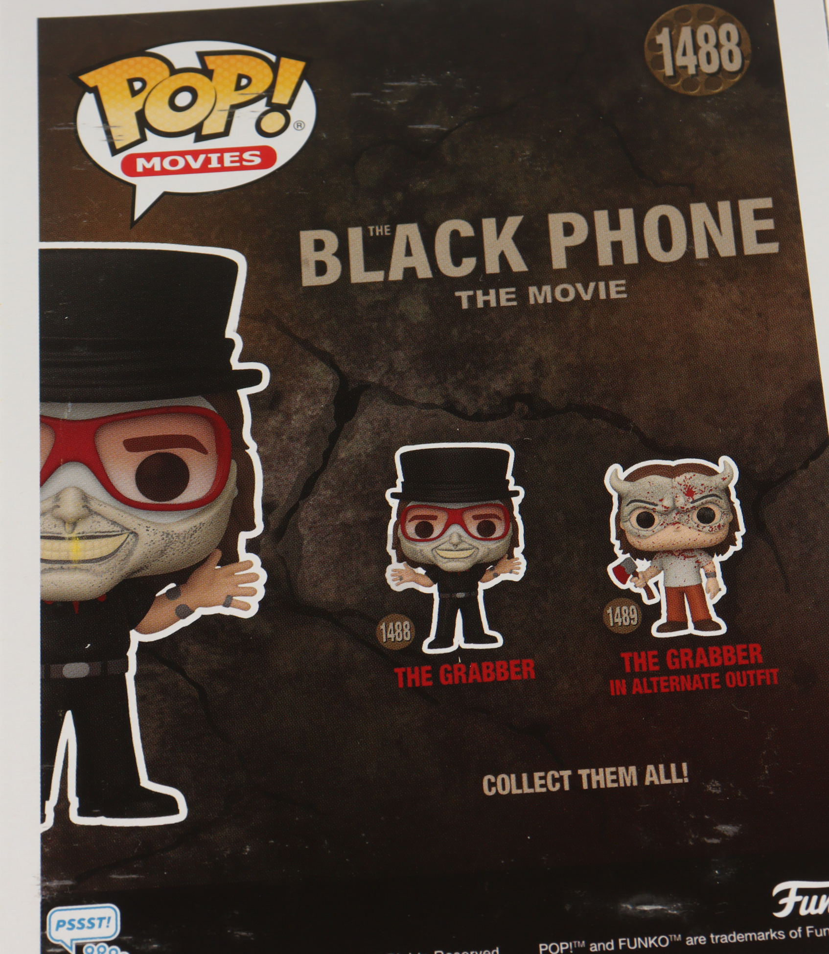 Madeline McGraw Signed "Black Phone" #1488 The Grabber Funko Pop! Vinyl Figure (Beckett) at PristineAuction.com Madeline McGraw Signed "Black Phone" #1488 The Grabber Funko Pop! Vinyl Figure (Beckett) at PristineAuction.com