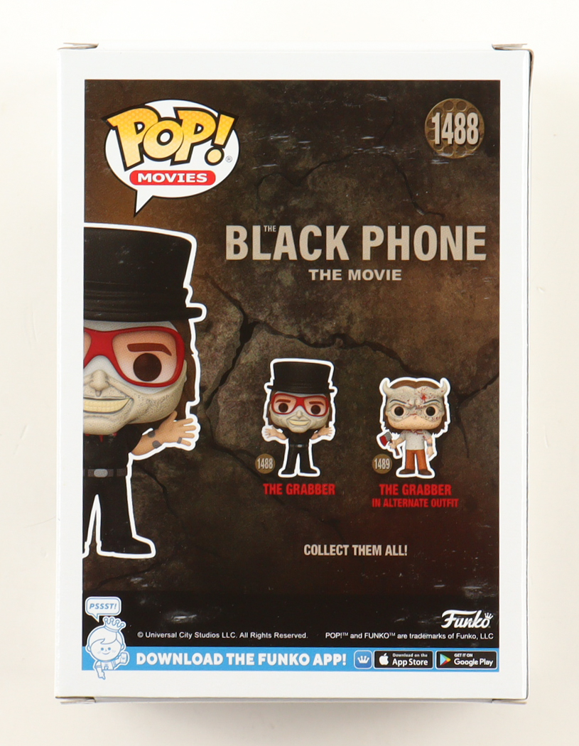 Madeline McGraw Signed "Black Phone" #1488 The Grabber Funko Pop! Vinyl Figure (Beckett) at PristineAuction.com Madeline McGraw Signed "Black Phone" #1488 The Grabber Funko Pop! Vinyl Figure (Beckett) at PristineAuction.com