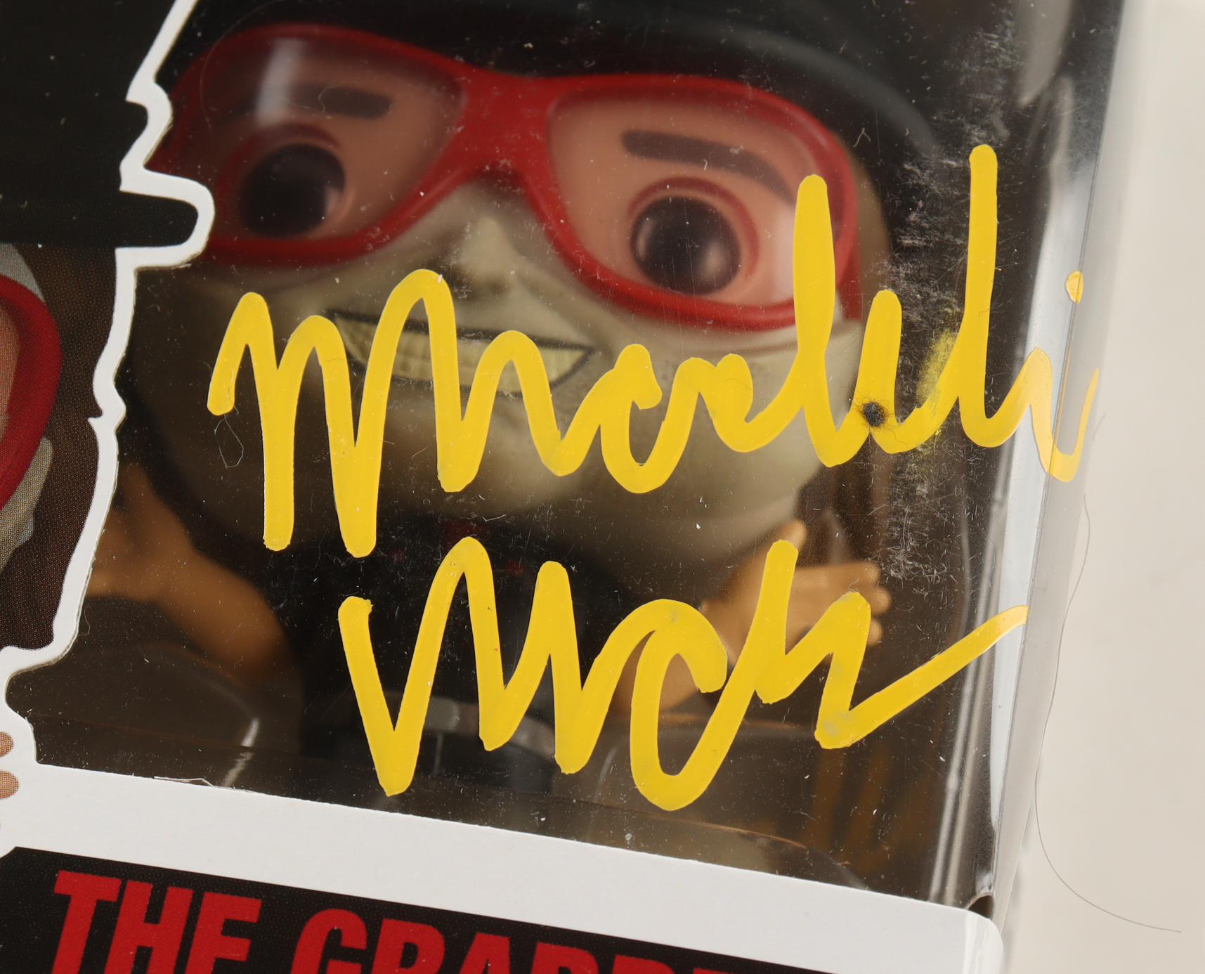 Madeline McGraw Signed "Black Phone" #1488 The Grabber Funko Pop! Vinyl Figure (Beckett) at PristineAuction.com Madeline McGraw Signed "Black Phone" #1488 The Grabber Funko Pop! Vinyl Figure (Beckett) at PristineAuction.com