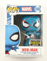 Andrew Garfield Signed "Marvel" #1560 Web-Man Funko Pop! Bobble-Head Vinyl Figure (JSA) at PristineAuction.com