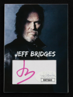 Jeff Bridges Signed "The Big Lebowski" Custom Cut Card (JSA) at PristineAuction.com