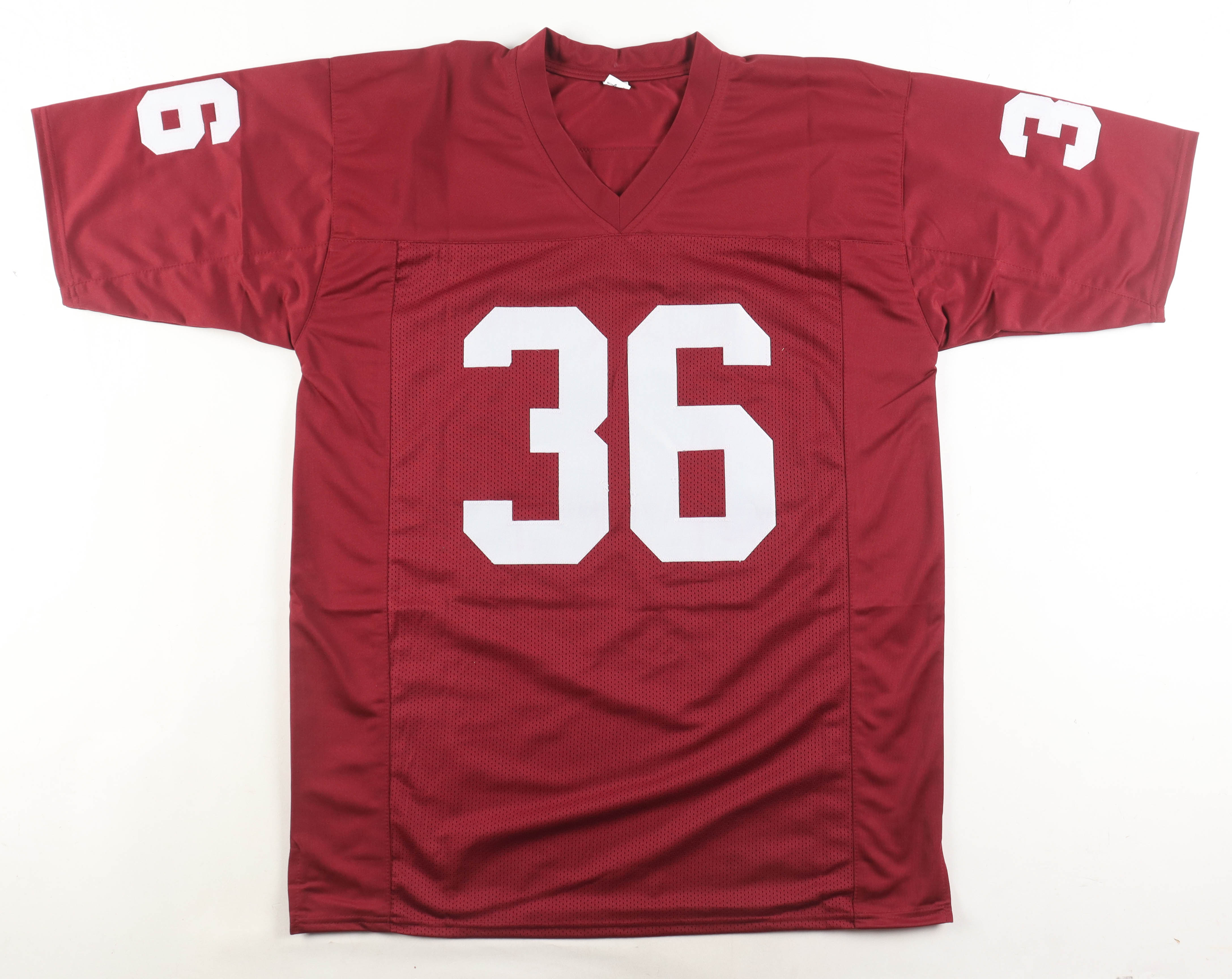 Steve Owens Signed Jersey (JSA) at PristineAuction.com Steve Owens Signed Jersey (JSA) at PristineAuction.com