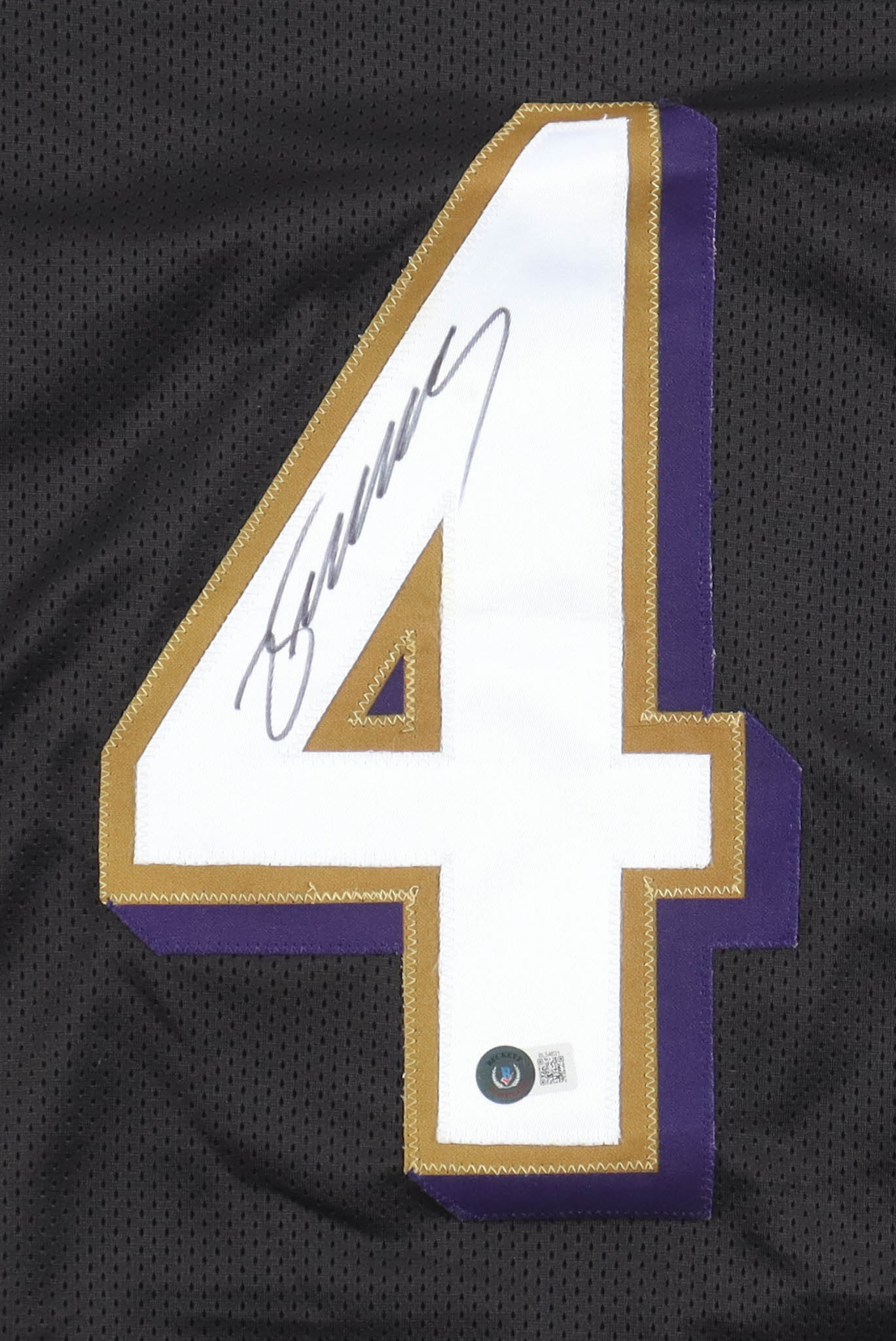 Zay Flowers Signed Jersey (Beckett) at PristineAuction.com Zay Flowers Signed Jersey (Beckett) at PristineAuction.com