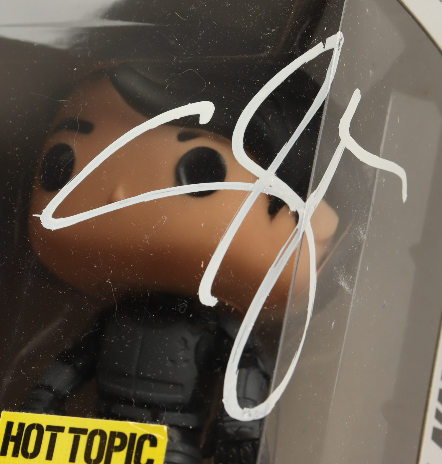 Steven Yeun Signed "The Walking Dead" #157 Riot Gear Glenn Rhee Funko Pop! Vinyl Figure (JSA) at PristineAuction.com Steven Yeun Signed "The Walking Dead" #157 Riot Gear Glenn Rhee Funko Pop! Vinyl Figure (JSA) at PristineAuction.com