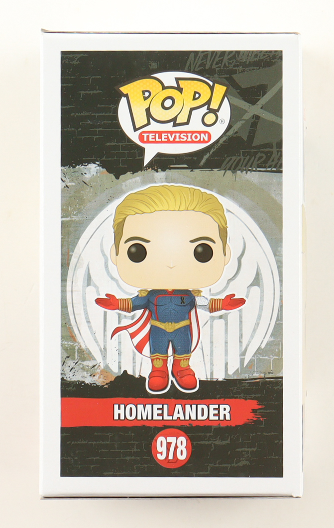 Anthony Starr Signed "The Boys" #978 Homelander Funko Pop! Vinyl Figure Inscribed "You're the Real Hero" (PSA) at PristineAuction.com Anthony Starr Signed "The Boys" #978 Homelander Funko Pop! Vinyl Figure Inscribed "You're the Real Hero" (PSA) at PristineAuction.com