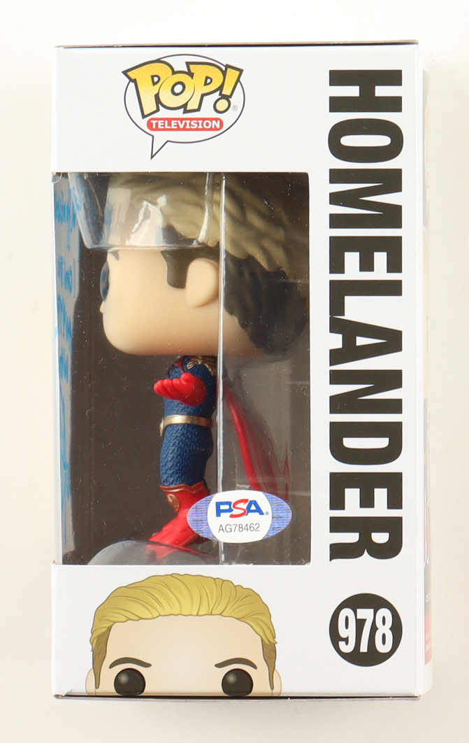 Anthony Starr Signed "The Boys" #978 Homelander Funko Pop! Vinyl Figure Inscribed "I'm Homelander, I Can Do Anything I Want" (PSA) at PristineAuction.com Anthony Starr Signed "The Boys" #978 Homelander Funko Pop! Vinyl Figure Inscribed "I'm Homelander, I Can Do Anything I Want" (PSA) at PristineAuction.com