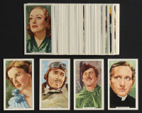 1939 Gallaher My Favourite Part Complete Set of (48) Cigarette Cards with Clark Gable #24, Vivien Leigh #15, Judy Garland #13, Errol Flynn #12 at PristineAuction.com