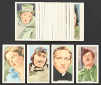 1939 Gallaher My Favourite Part Complete Set of (48) Cigarette Cards with Clark Gable #24, Vivien Leigh #15, Judy Garland #13, Errol Flynn #12 at PristineAuction.com