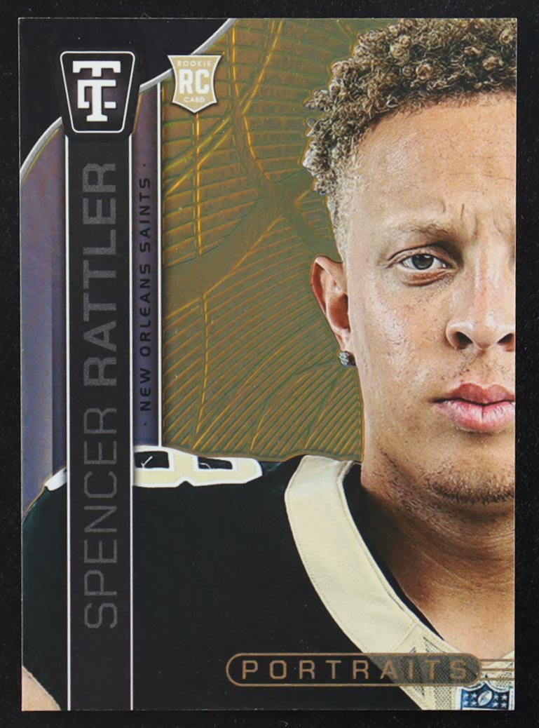 Spencer Rattler 2024 Panini Totally Certified Potraits #11 RC #03/10 at PristineAuction.com Spencer Rattler 2024 Panini Totally Certified Potraits #11 RC #03/10 at PristineAuction.com