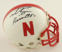 Mike Rozier Signed Nebraska Cornhuskers Mini Helmet Inscribed "Heisman 83" (TriStar) at PristineAuction.com