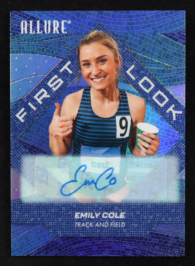 Emily Cole 2025 Upper Deck Allure SE Tile Autographs #145 FL #18/25 at PristineAuction.com Emily Cole 2025 Upper Deck Allure SE Tile Autographs #145 FL #18/25 at PristineAuction.com
