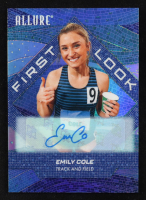 Emily Cole 2025 Upper Deck Allure SE Tile Autographs #145 FL #18/25 at PristineAuction.com