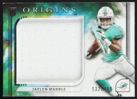 Jaylen Waddle 2021 Panini Origins Rookie Jumbo Jerseys #14 #132/199 RC at PristineAuction.com