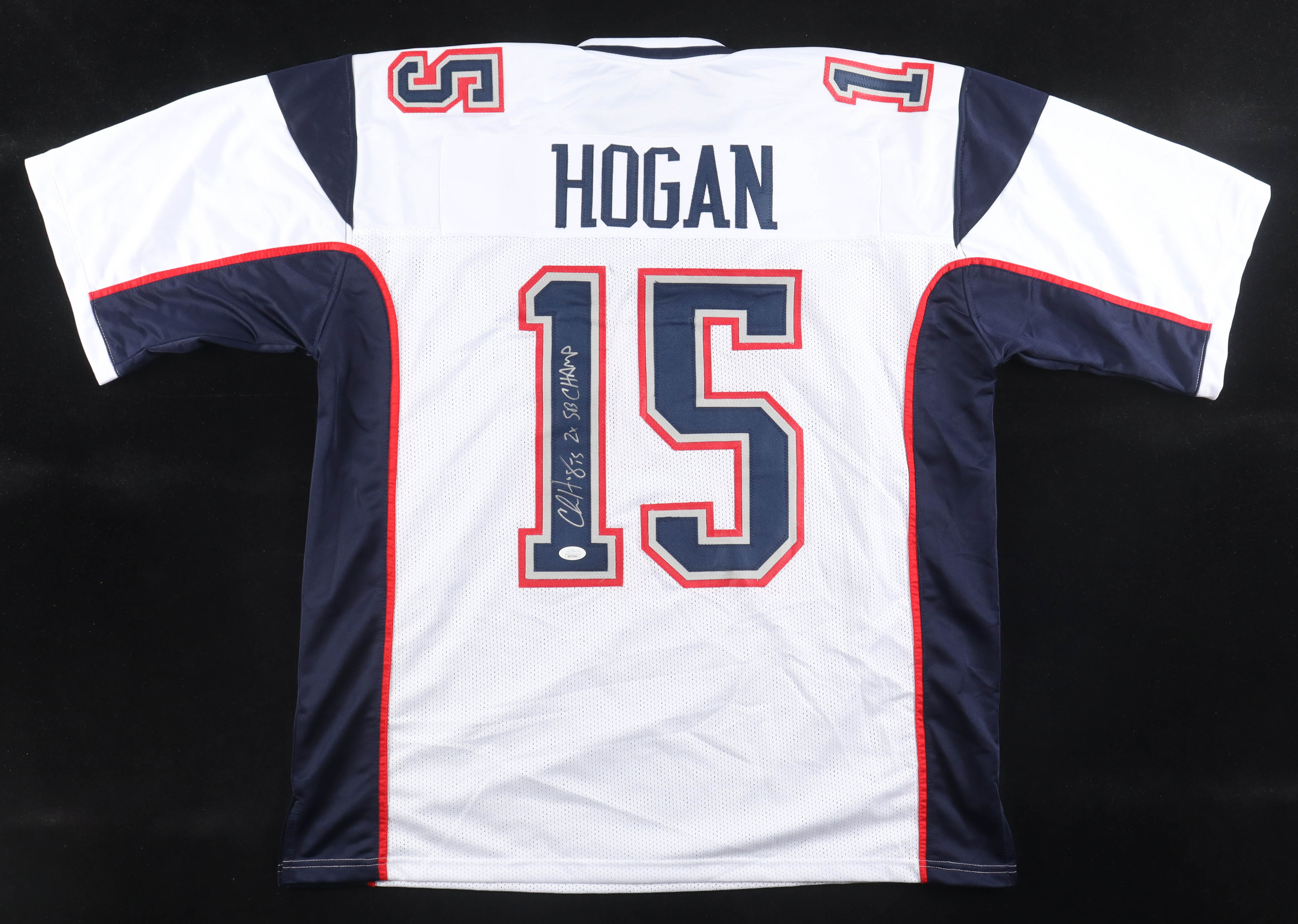 Chris Hogan Signed Jersey Inscribed "2x SB CHAMP" (JSA) at PristineAuction.com Chris Hogan Signed Jersey Inscribed "2x SB CHAMP" (JSA) at PristineAuction.com