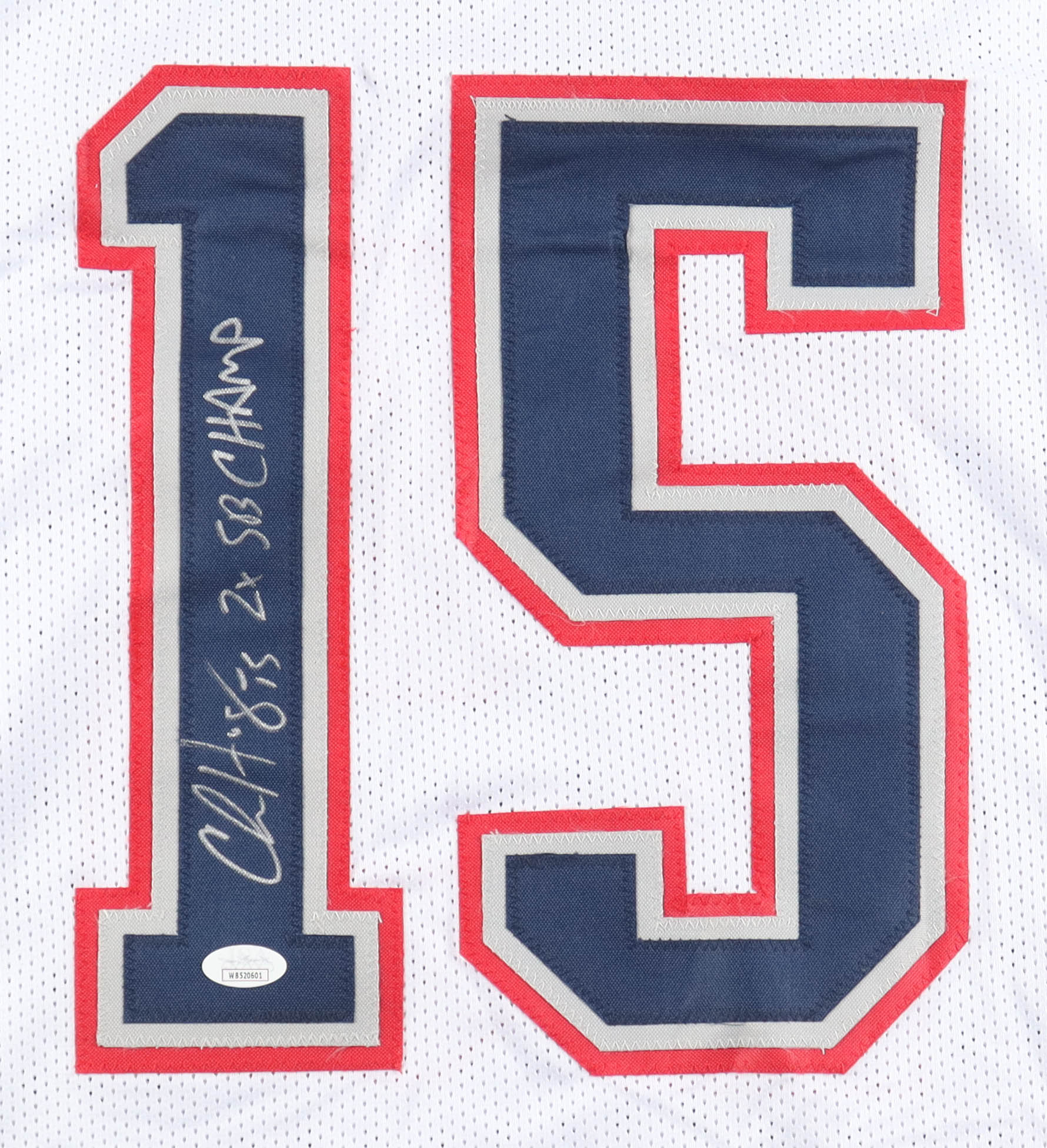 Chris Hogan Signed Jersey Inscribed "2x SB CHAMP" (JSA) at PristineAuction.com Chris Hogan Signed Jersey Inscribed "2x SB CHAMP" (JSA) at PristineAuction.com