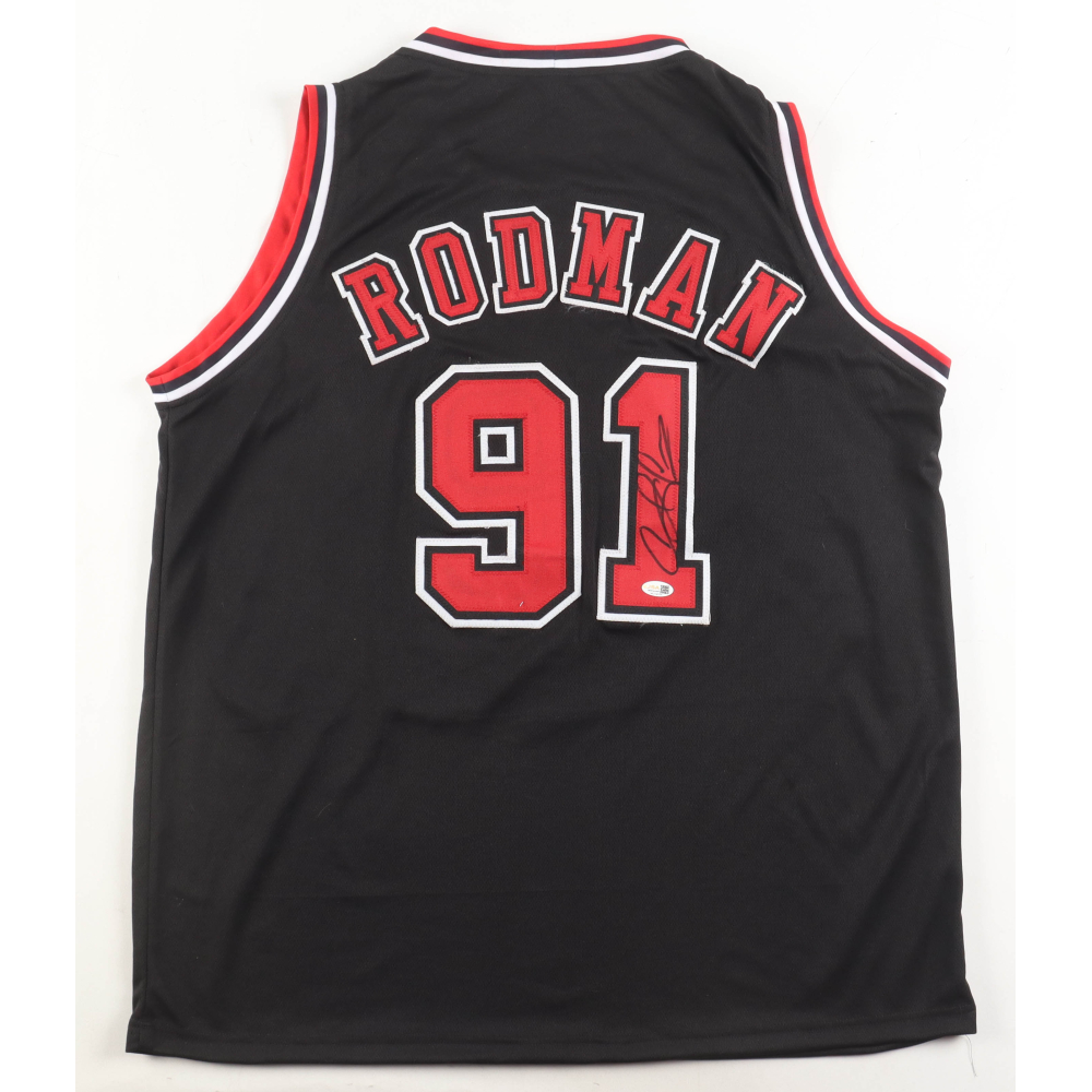 Dennis Rodman Signed Jersey (JSA) at PristineAuction.com