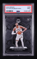 Victor Wembanyama 2023-24 Panini Mosaic #282 RC / City Edition (PSA 9) at PristineAuction.com