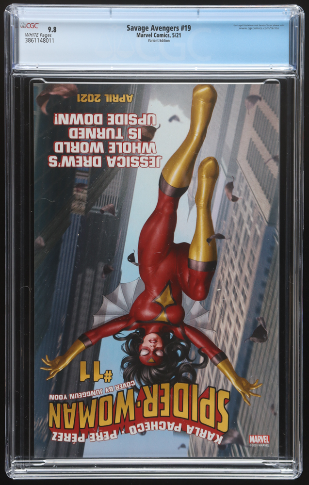 2021 "Savage Avengers" #19 Marvel Comic Book (CGC 9.8) at PristineAuction.com 2021 "Savage Avengers" #19 Marvel Comic Book (CGC 9.8) at PristineAuction.com