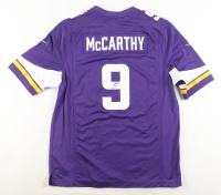 J.J. McCarthy Signed Vikings Nike Authentic Jersey (Beckett) at PristineAuction.com