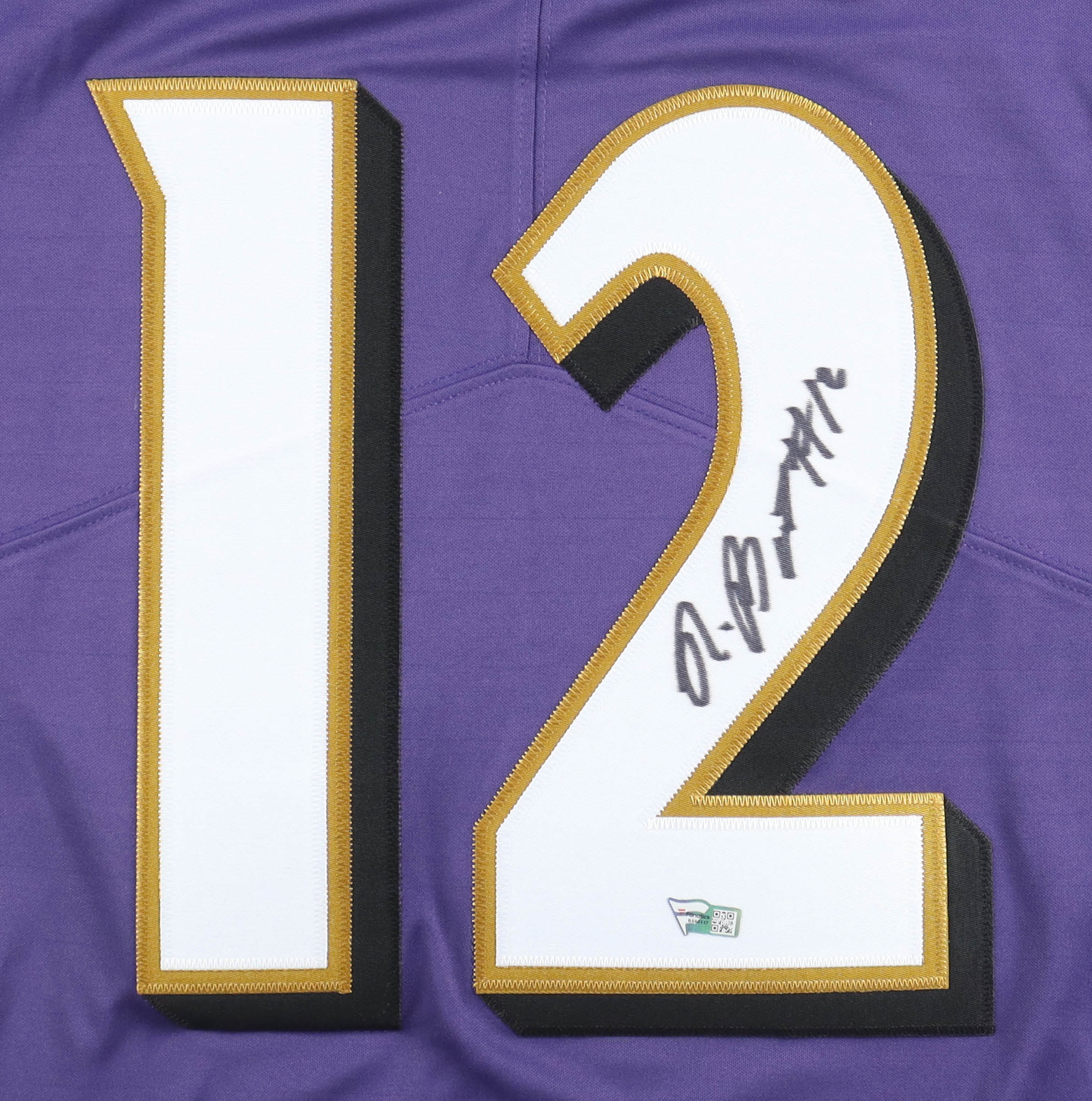 Rashod Bateman Signed Ravens Nike Authentic Jersey (Fanatics) at PristineAuction.com Rashod Bateman Signed Ravens Nike Authentic Jersey (Fanatics) at PristineAuction.com