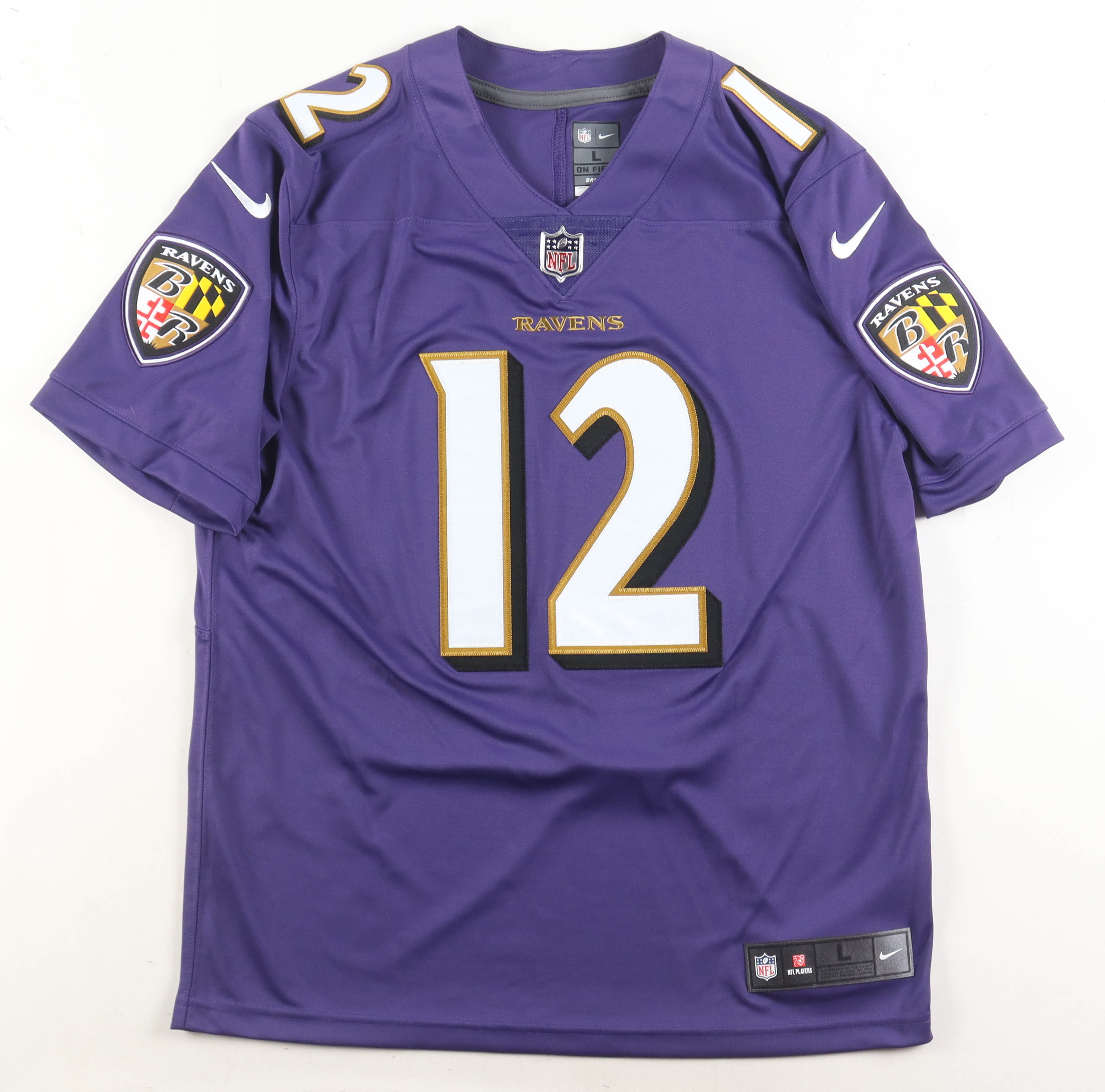 Rashod Bateman Signed Ravens Nike Authentic Jersey (Fanatics) at PristineAuction.com Rashod Bateman Signed Ravens Nike Authentic Jersey (Fanatics) at PristineAuction.com