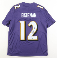 Rashod Bateman Signed Ravens Nike Authentic Jersey (Fanatics) at PristineAuction.com