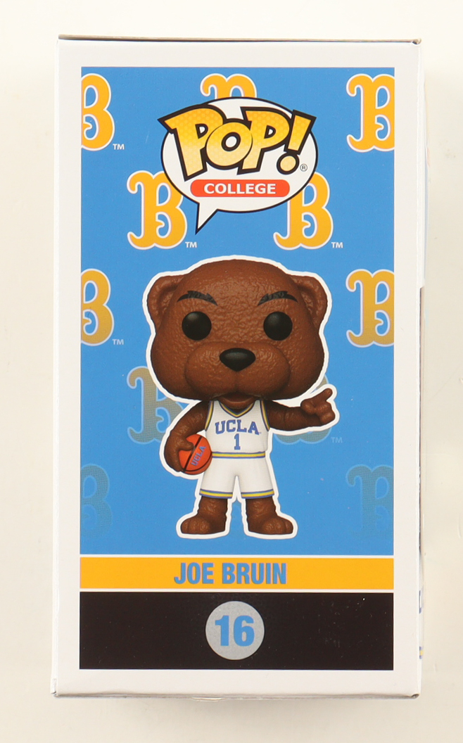 Nico Iamaleava Signed UCLA Bruins #16 Joe Bruin Funko Pop! Vinyl Figure Inscribed "Go Bruins" (JSA) at PristineAuction.com Nico Iamaleava Signed UCLA Bruins #16 Joe Bruin Funko Pop! Vinyl Figure Inscribed "Go Bruins" (JSA) at PristineAuction.com