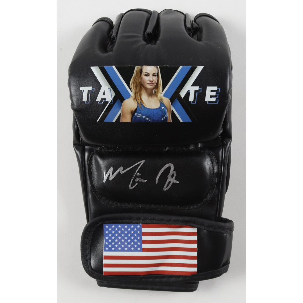 Miesha Tate Signed Custom USA MMA Glove (Beckett) at PristineAuction.com