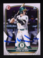 Jacob Wilson 2023 Bowman Draft #BD121 RC at PristineAuction.com