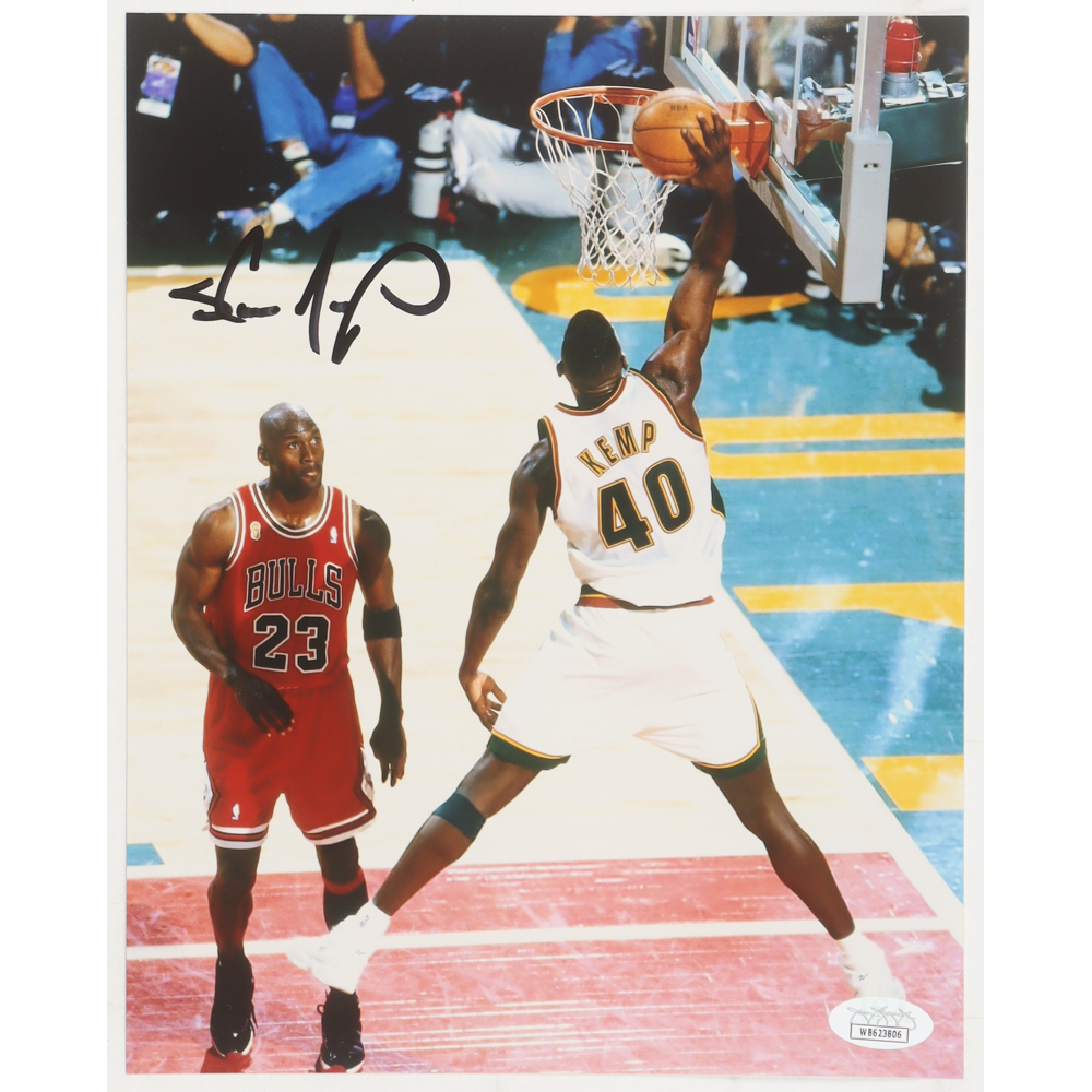 Shawn Kemp Signed SuperSonics 8x10 Photo (JSA) at PristineAuction.com Shawn Kemp Signed SuperSonics 8x10 Photo (JSA) at PristineAuction.com