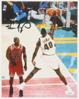 Shawn Kemp Signed SuperSonics 8x10 Photo (JSA) at PristineAuction.com