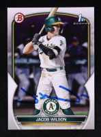 Jacob Wilson 2023 Bowman Draft #BD121 RC at PristineAuction.com