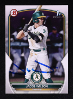 Jacob Wilson 2023 Bowman Draft #BD121 RC at PristineAuction.com